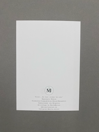 ,, Du bist sicher bei mir "