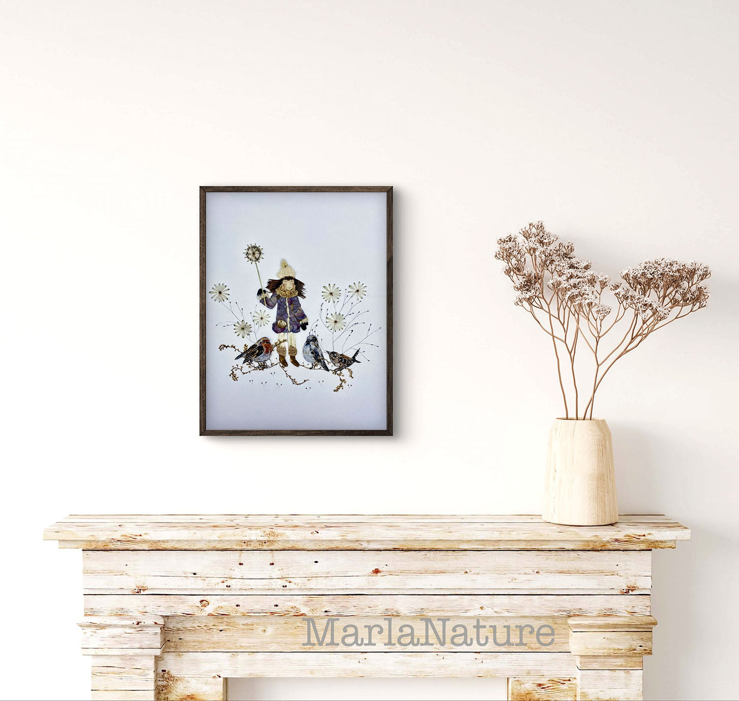 Print ,, Wintermädchen"